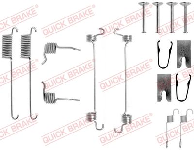 QUICK BRAKE Komplet dodatne opreme, kočione papuče