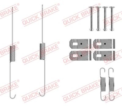 QUICK BRAKE Komplet pribora, kočne čeljusti