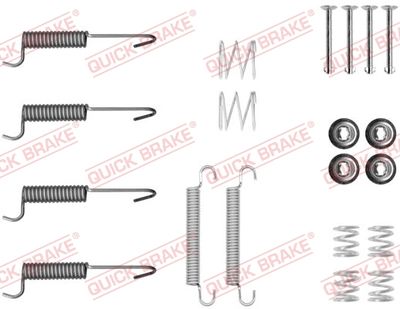 QUICK BRAKE Komplet dodatne opreme, papuče parkirne kočnice
