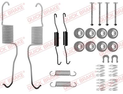 QUICK BRAKE Komplet dodatne opreme, kočione papuče