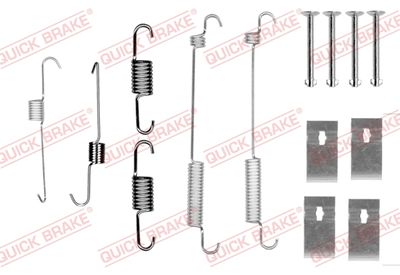 QUICK BRAKE Komplet pribora, kočne čeljusti