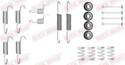 QUICK BRAKE Komplet pribora, čeljusti parkirne kočnice