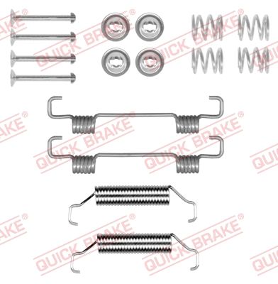 QUICK BRAKE Komplet pribora, čeljusti parkirne kočnice