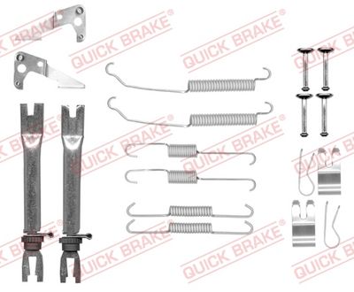 QUICK BRAKE Komplet pribora, kočne čeljusti