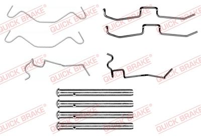 QUICK BRAKE Komplet pribora, obloga disk kočnica