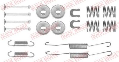 QUICK BRAKE Komplet dodatne opreme, kočione papuče