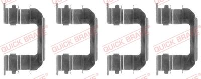 QUICK BRAKE Komplet dodatne opreme, obloga disk-kočnice