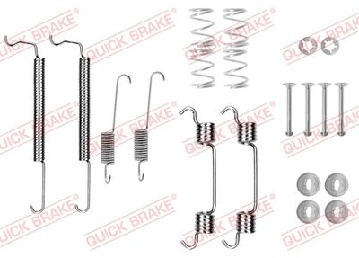 QUICK BRAKE Komplet dodatne opreme, kočione papuče