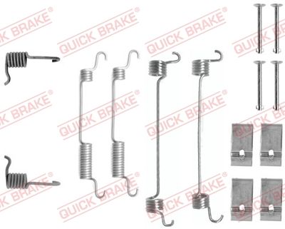 QUICK BRAKE Komplet dodatne opreme, kočione papuče