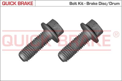 QUICK BRAKE Komplet vijaka, kočni disk
