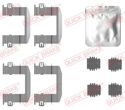 QUICK BRAKE Komplet dodatne opreme, obloga disk-kočnice