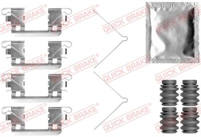 QUICK BRAKE Komplet dodatne opreme, obloga disk-kočnice