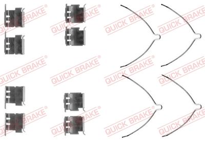 QUICK BRAKE Komplet pribora, obloga disk kočnica