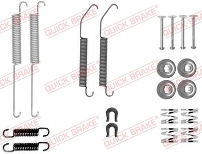 QUICK BRAKE Komplet dodatne opreme, kočione papuče