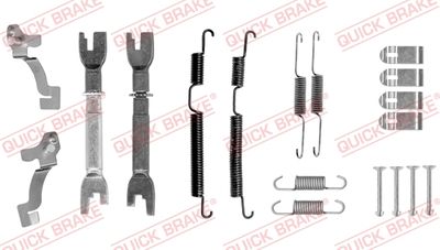 QUICK BRAKE Komplet dodatne opreme, kočione papuče
