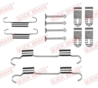 QUICK BRAKE Komplet pribora, čeljusti parkirne kočnice