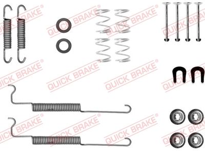QUICK BRAKE Komplet dodatne opreme, kočione papuče