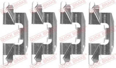 QUICK BRAKE Komplet dodatne opreme, obloga disk-kočnice