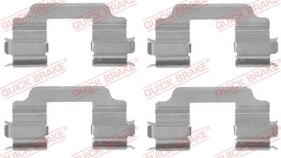 QUICK BRAKE Komplet dodatne opreme, obloga disk-kočnice