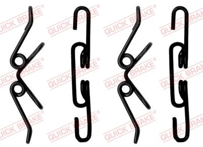 QUICK BRAKE Komplet dodatne opreme, obloga disk-kočnice