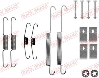 QUICK BRAKE Komplet dodatne opreme, kočione papuče