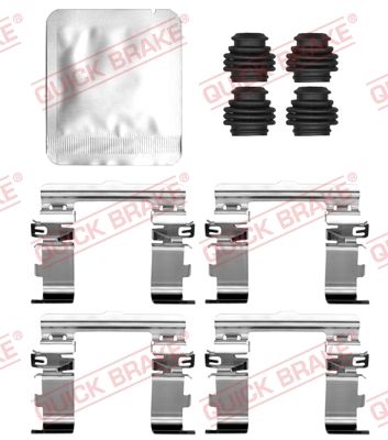 QUICK BRAKE Komplet pribora, obloga disk kočnica