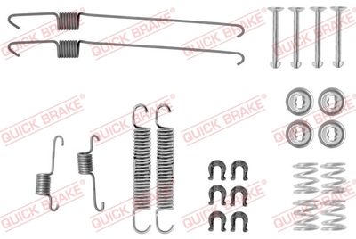 QUICK BRAKE Komplet dodatne opreme, kočione papuče
