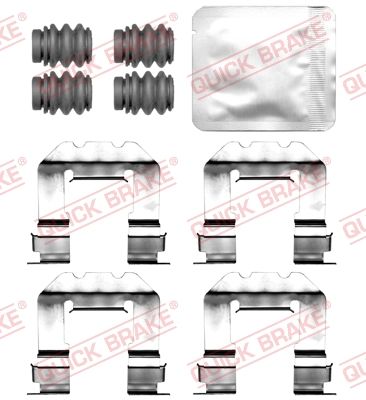 QUICK BRAKE Komplet dodatne opreme, obloga disk-kočnice
