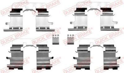 QUICK BRAKE Komplet pribora, obloga disk kočnica