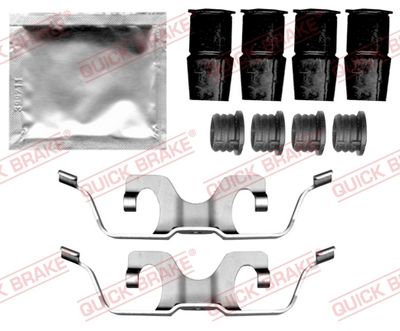 QUICK BRAKE Komplet dodatne opreme, obloga disk-kočnice