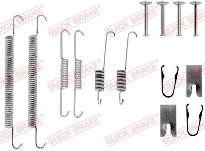 QUICK BRAKE Komplet dodatne opreme, kočione papuče