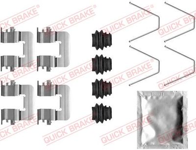 QUICK BRAKE Komplet dodatne opreme, obloga disk-kočnice