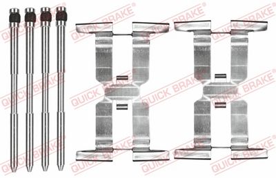 QUICK BRAKE Komplet pribora, obloga disk kočnica