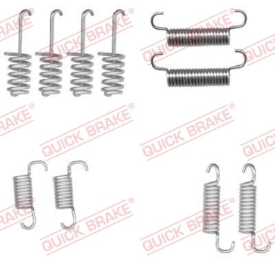 QUICK BRAKE Komplet dodatne opreme, papuče parkirne kočnice