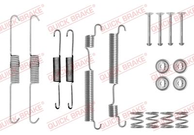 QUICK BRAKE Komplet dodatne opreme, kočione papuče