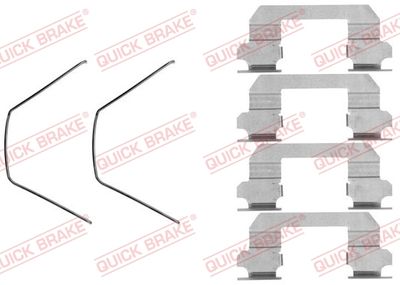QUICK BRAKE Komplet pribora, obloga disk kočnica