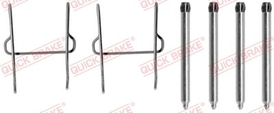 QUICK BRAKE Komplet dodatne opreme, obloga disk-kočnice