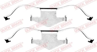 QUICK BRAKE Komplet dodatne opreme, obloga disk-kočnice