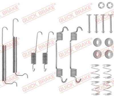 QUICK BRAKE Komplet dodatne opreme, kočione papuče