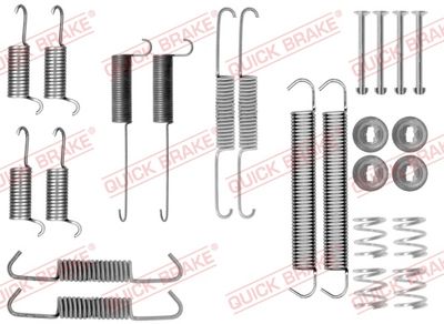 QUICK BRAKE Komplet dodatne opreme, kočione papuče