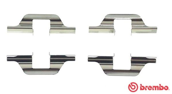 BREMBO Komplet dodatne opreme, obloga disk-kočnice