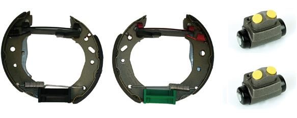 BREMBO Komplet kočionih papuča