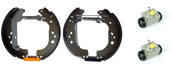 BREMBO Komplet kočionih papuča