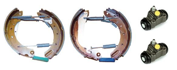 BREMBO Komplet kočionih papuča