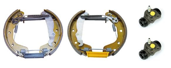 BREMBO Komplet kočionih papuča
