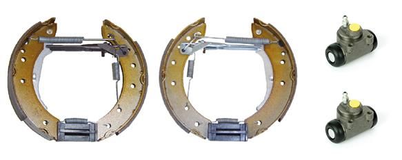 BREMBO Komplet kočionih papuča