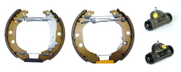 BREMBO Komplet kočionih papuča
