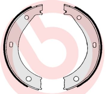 BREMBO Komplet kočionih papuča, parkirna kočnica