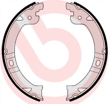 BREMBO Komplet kočionih papuča, parkirna kočnica