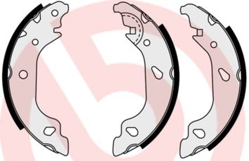BREMBO Komplet kočionih papuča